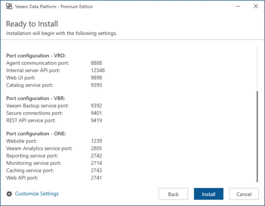 Veeam Backup and Recovery for Oracle Databases